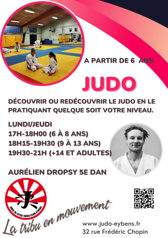 Venez au Judo et Judo en famille !