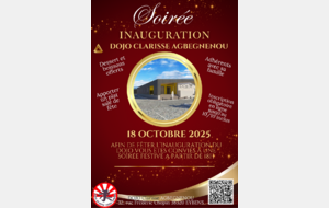 Soirée festive Inauguration du Dojo !