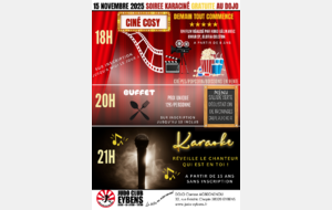 Soirée kara-ciné et dégustation!